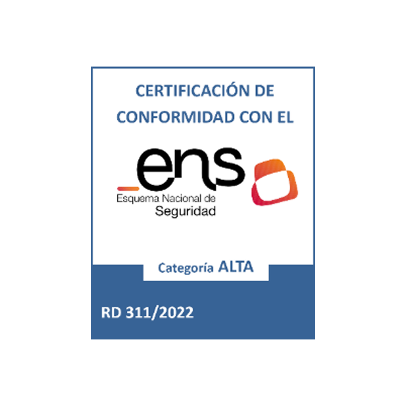 Esquema Nacional de Seguridad (Categoría Alta)